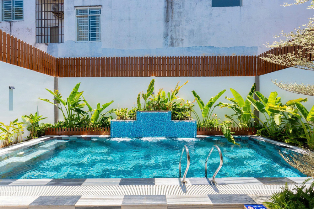 🏊 Hồ bơi nước mặn, an toàn – không sử dụng hóa chất